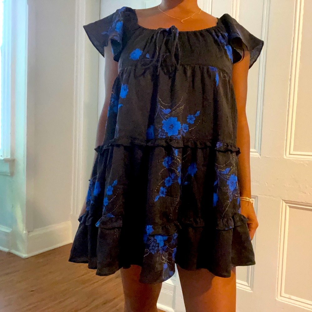 Floral baby doll dress